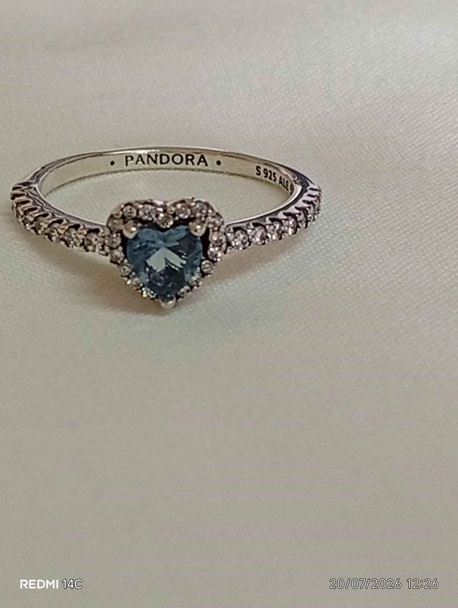 Anillo pandora talla 58 19mm 